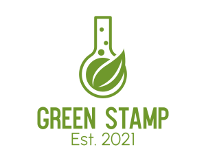 Green Medicinal Lab logo design