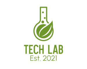 Green Medicinal Lab logo design