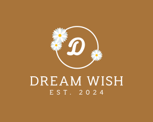 Sweet Daisy Flower logo design