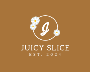 Sweet Daisy Flower logo design