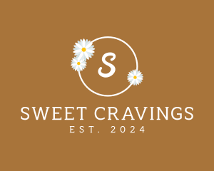 Sweet Daisy Flower logo design