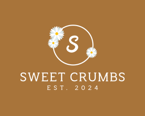 Sweet Daisy Flower logo design