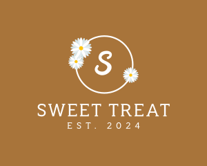 Sweet Daisy Flower logo design