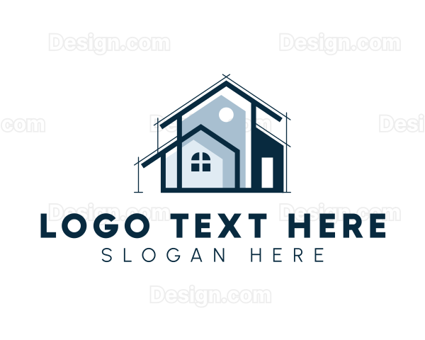 Home Builder Construction Logo