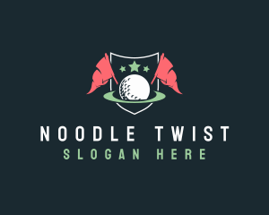 Golf Competition League Logo