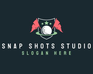 Golf Competition League Logo