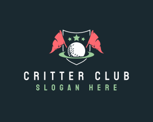 Golf Competition League logo design