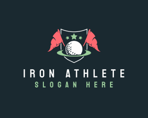 Golf Competition League logo design