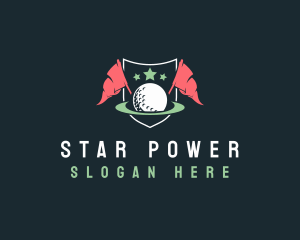 Golf Competition League logo design