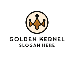 Golden Crown Jewelry logo design