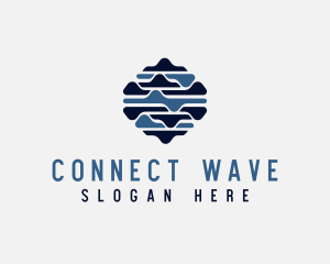 Digital Wave Tech Enterprise logo design