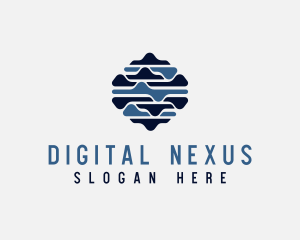 Digital Wave Tech Enterprise logo design