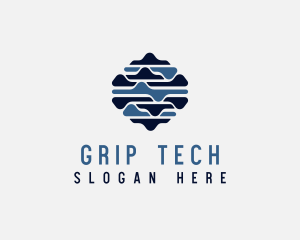 Digital Wave Tech Enterprise logo design