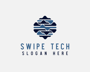 Digital Wave Tech Enterprise logo design