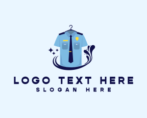 Police Uniform Laundromat logo