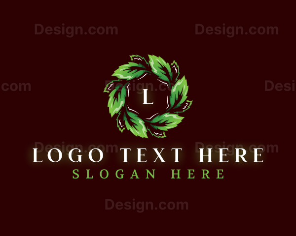 Organic Leaf Nature Logo