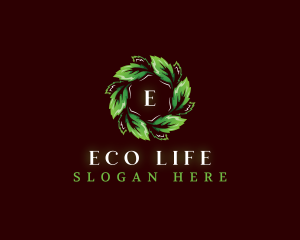 Organic Leaf Nature logo design