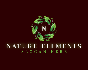 Organic Leaf Nature logo design