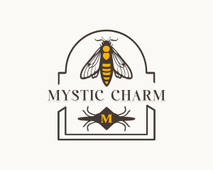 Entomology Mystical Insect logo design