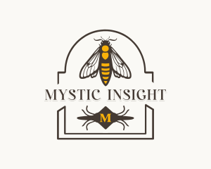 Entomology Mystical Insect logo design