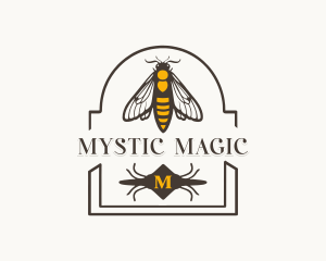 Entomology Mystical Insect logo design