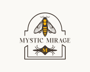 Entomology Mystical Insect logo design