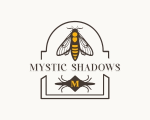 Entomology Mystical Insect logo design