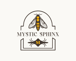 Entomology Mystical Insect logo design