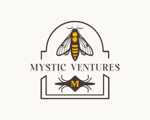 Entomology Mystical Insect logo design