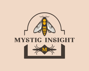 Entomology Mystical Insect logo design