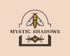 Entomology Mystical Insect logo design