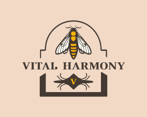 Entomology Mystical Insect logo design