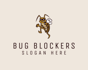 Cockroach Thief Burglar logo