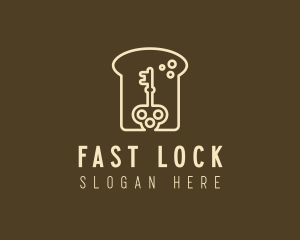 Key Loaf Bread logo design