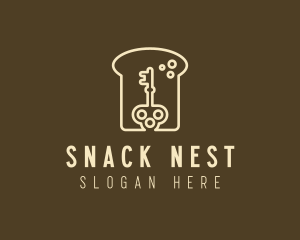 Key Loaf Bread logo design