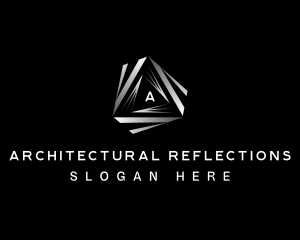 Professional Pyramid Architecture logo design