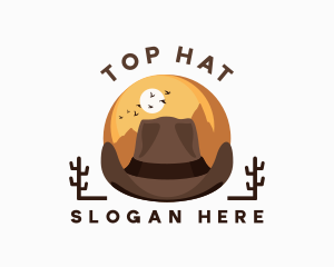 Cowboy Hat Fashion logo design