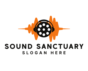 Movie Sound Scoring logo design