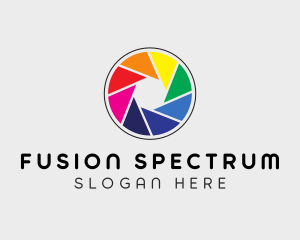 Colorful Camera Shutter Lens logo