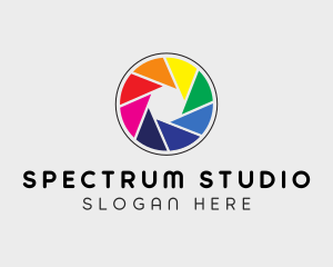 Colorful Camera Shutter Lens logo