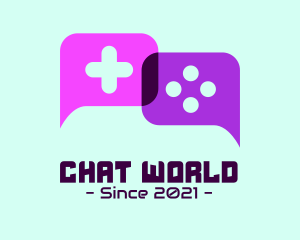 Console Gaming Chat logo design