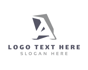 Brand Creative Agency Letter A logo design