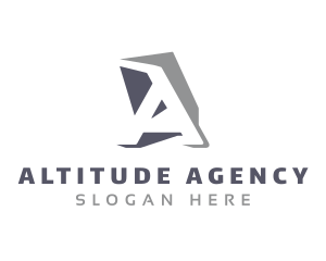 Brand Creative Agency Letter A logo