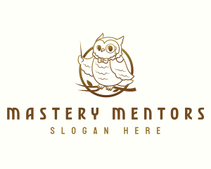 Owl Bird Teacher logo