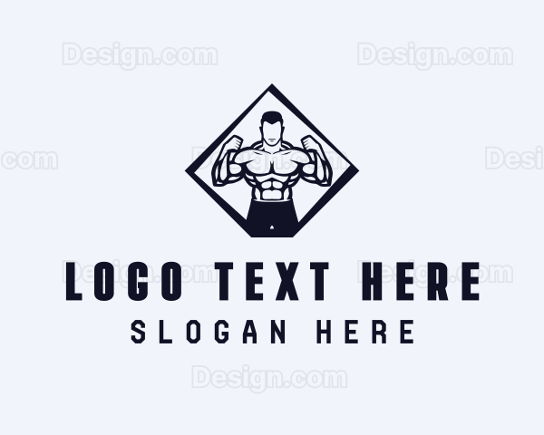 Strong Man Workout Logo