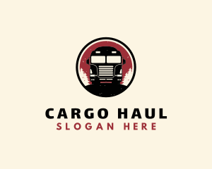 Vintage Trucking Logistics logo design