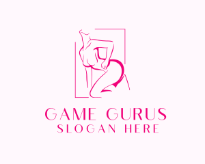 Erotic Woman Body Logo