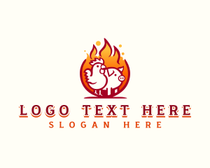 Chicken Pork Grill logo