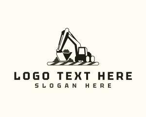 Excavator Construction Builder logo