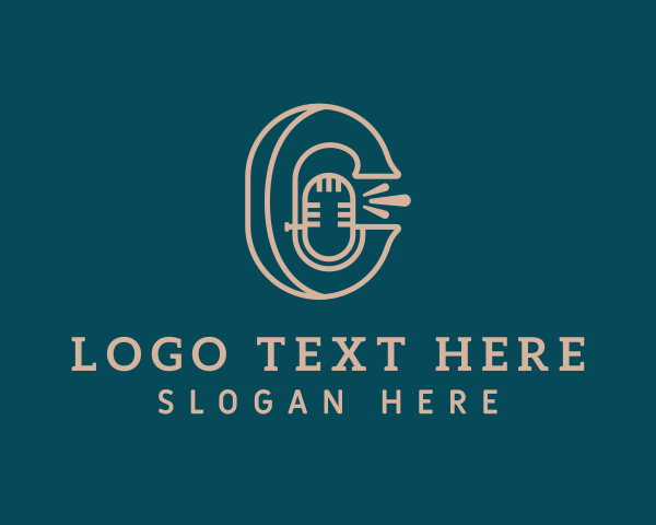 Podcast logo example 1